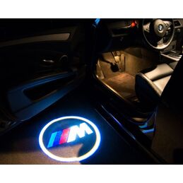 LOGO BAJO PUERTAS BMW ///M CREE LED