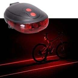 LED / LASER BICYCLE REAR POSITION LIGHT