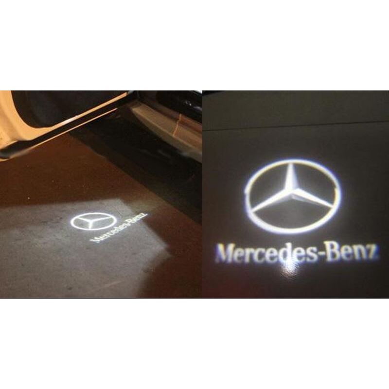 ACCESORIOS PARA CARRO Luces Luz Led De Auto Puerta Mercedes Benz