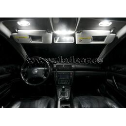 Luces interiores de coche para Volkswagen Passat B5.5, bombillas